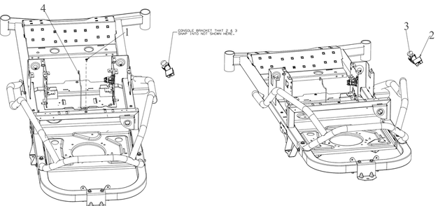 Hour Meter Diagram and Parts List for ZT2-54KW (17RIEACI010)(2020) Cub Cadet Lawn Tractor